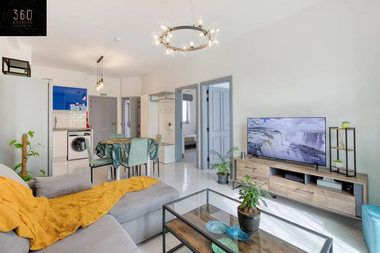 Fully Equipped Home, With Balcony In St Julians By 360 Estates Saint Julian's